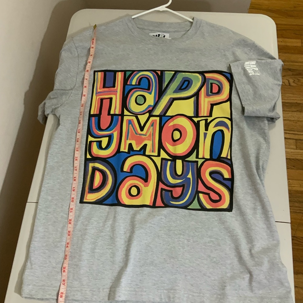 Palace x Happy Mondays T-Shirt size L Grey